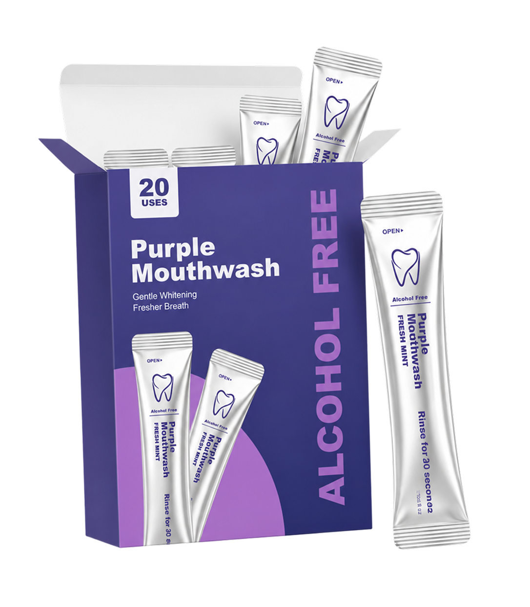 Purple Mouthwash