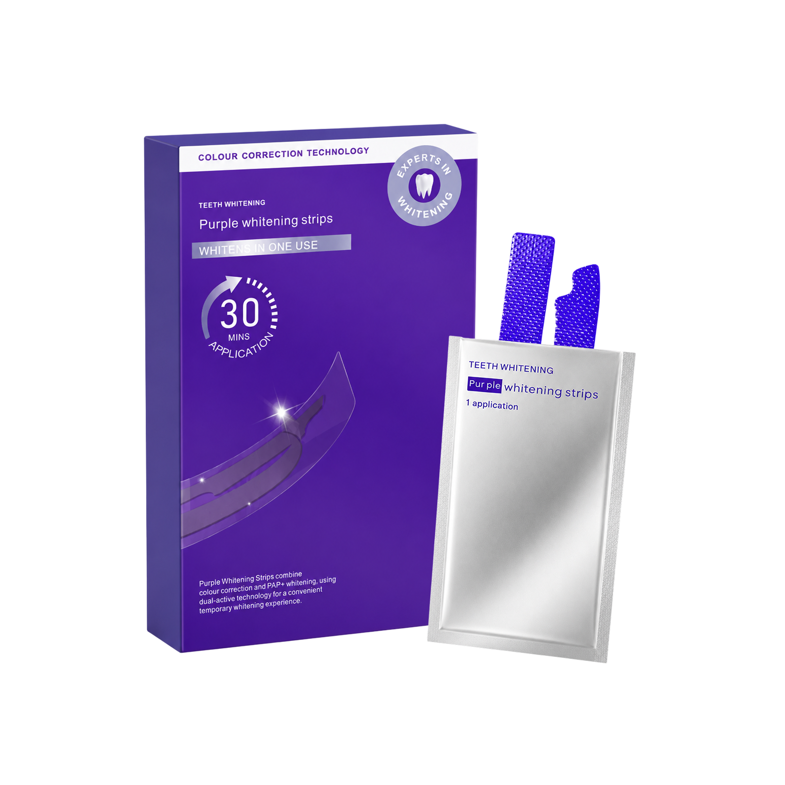 Purple Whitening Strips